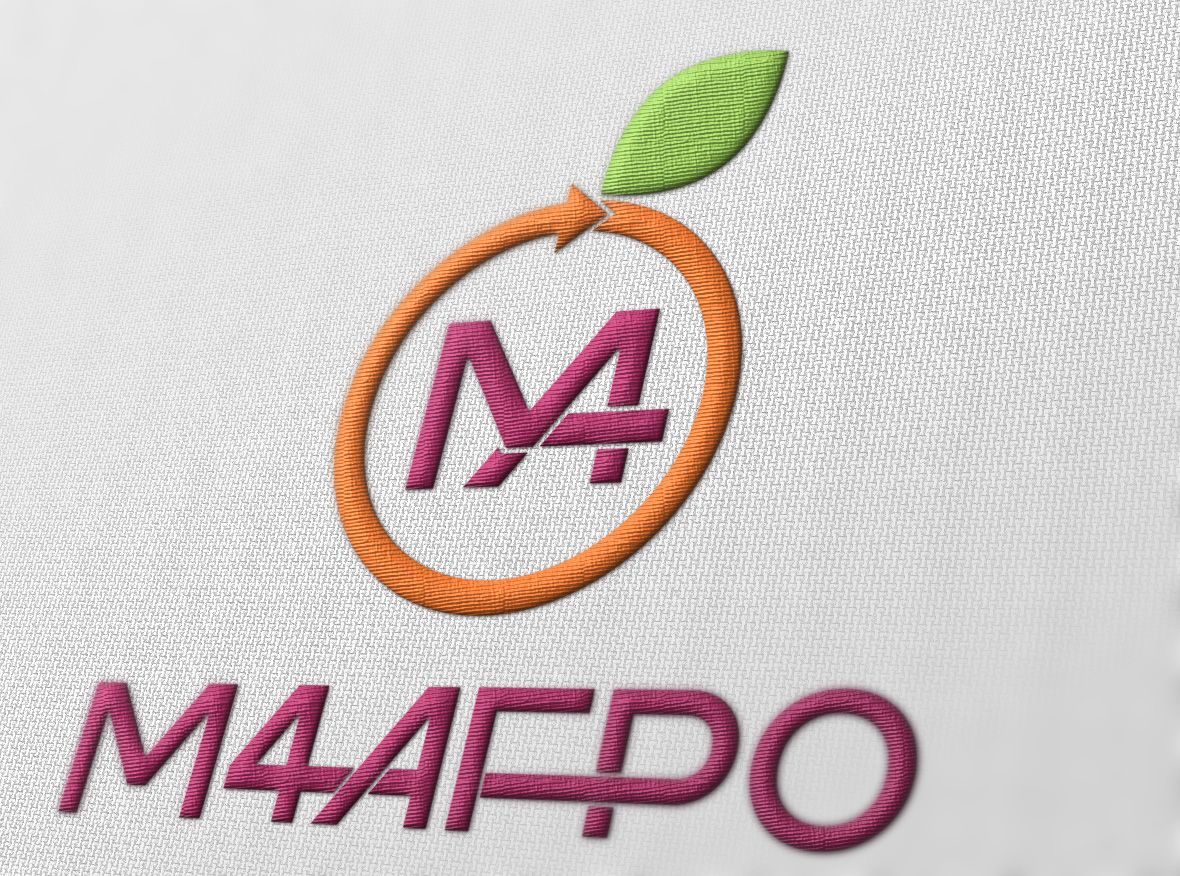 Логотип для M4 АГРО - Российские фрукты - дизайнер Advokat72