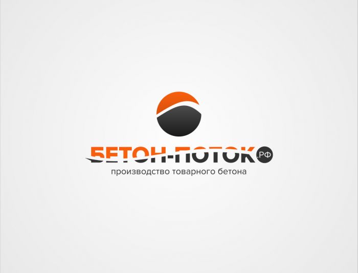 Логотип бренда по производству товарного бетона - дизайнер TVdesign