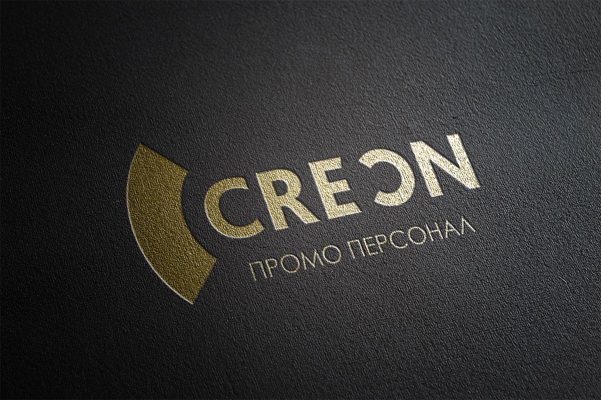 Лого для агентства промо-персонала Creon - дизайнер vision
