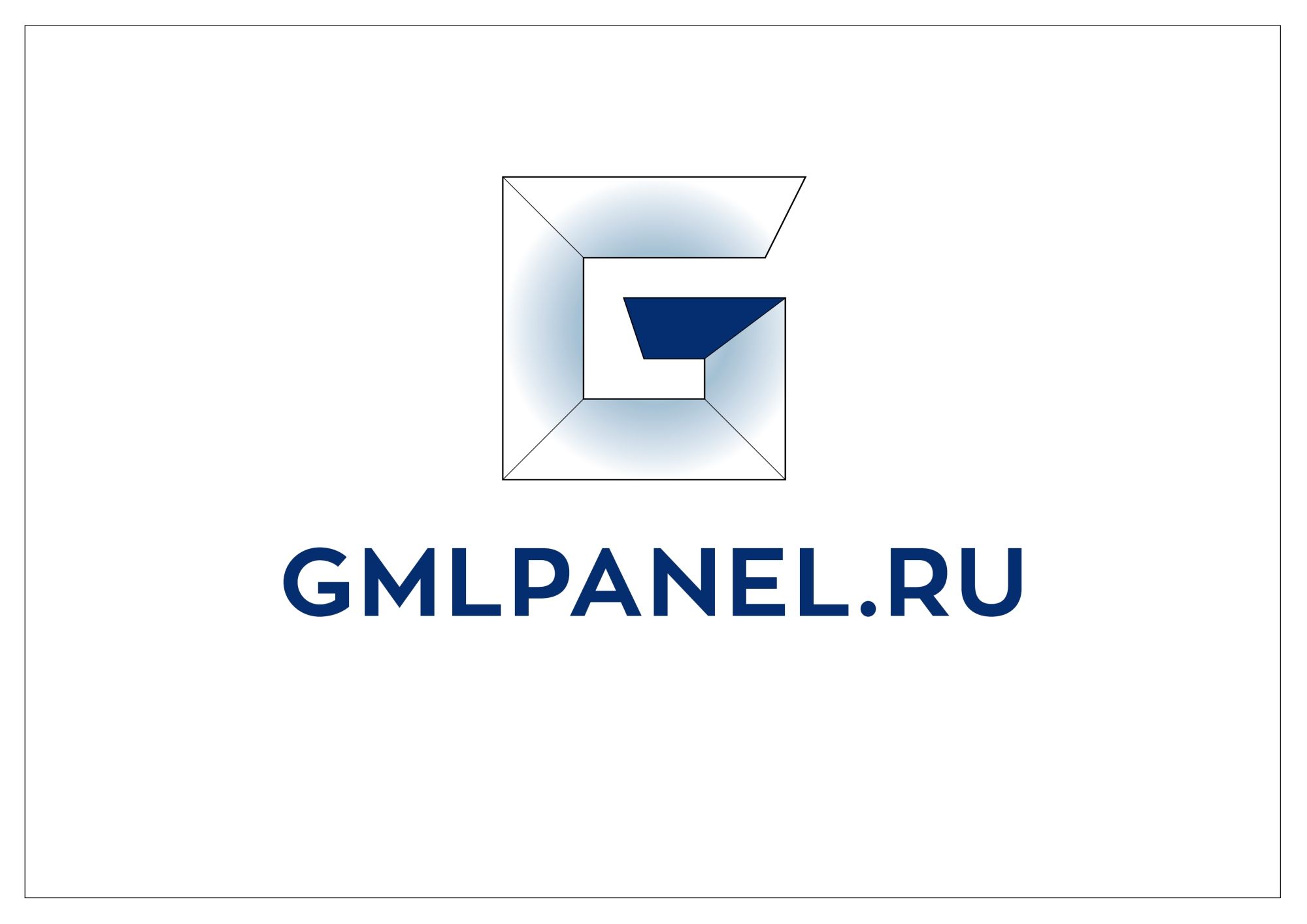 Логотип для сайта GMLPANEL.RU - дизайнер vaber