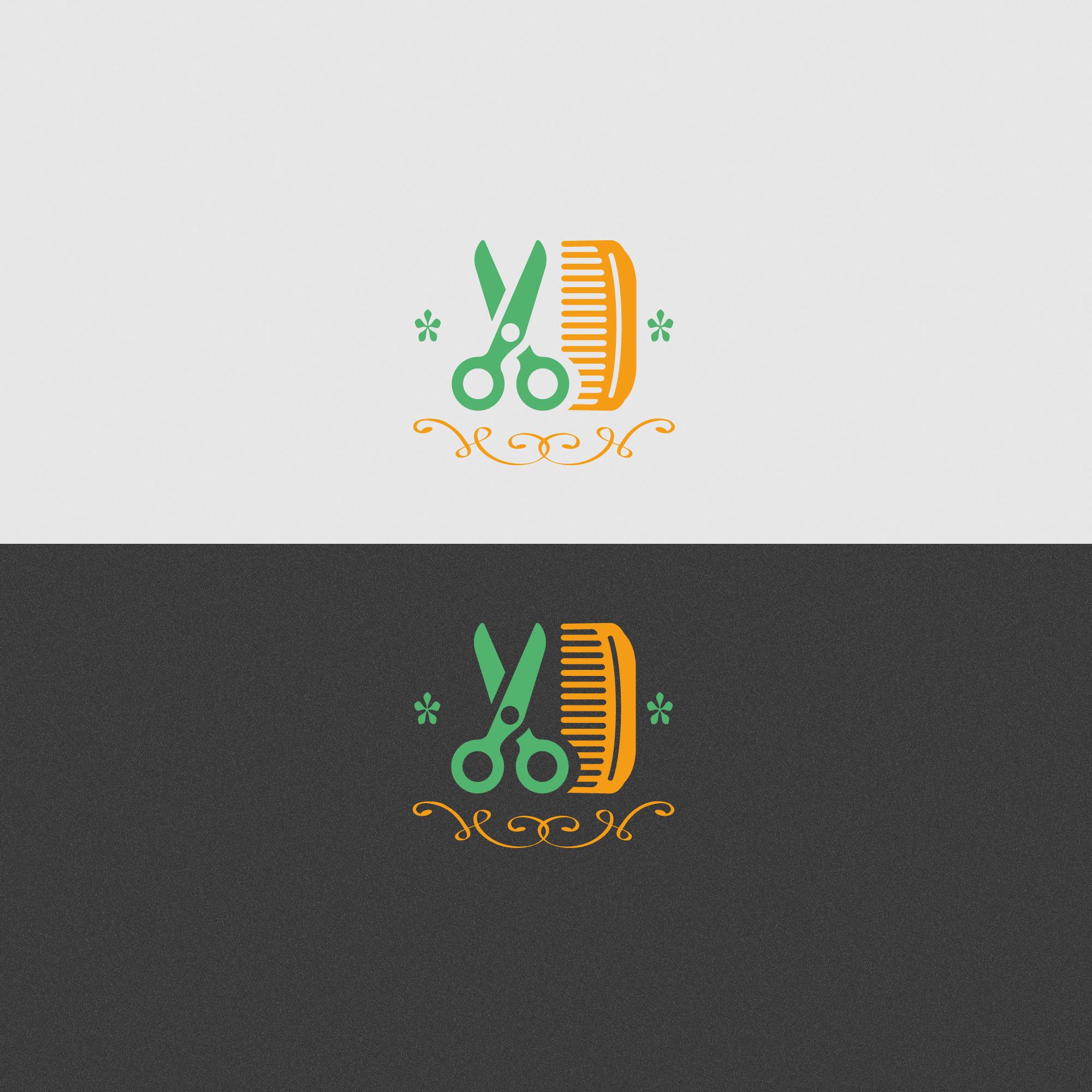 Логотип для сети парикмахерских - дизайнер Gas-Min