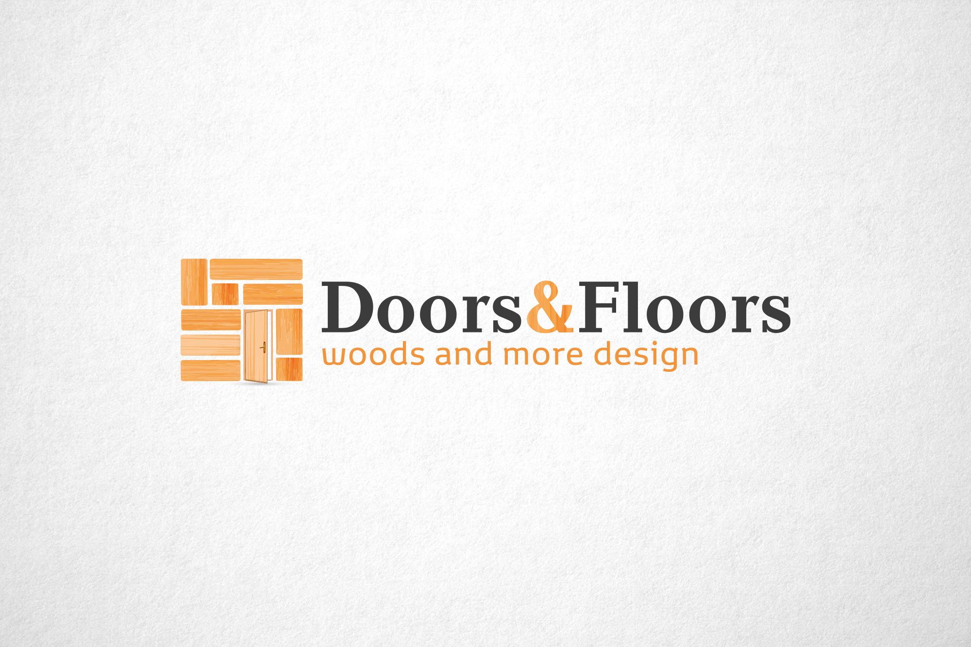 Логотип и ФС для магазина паркетов и дверей - дизайнер funkielevis