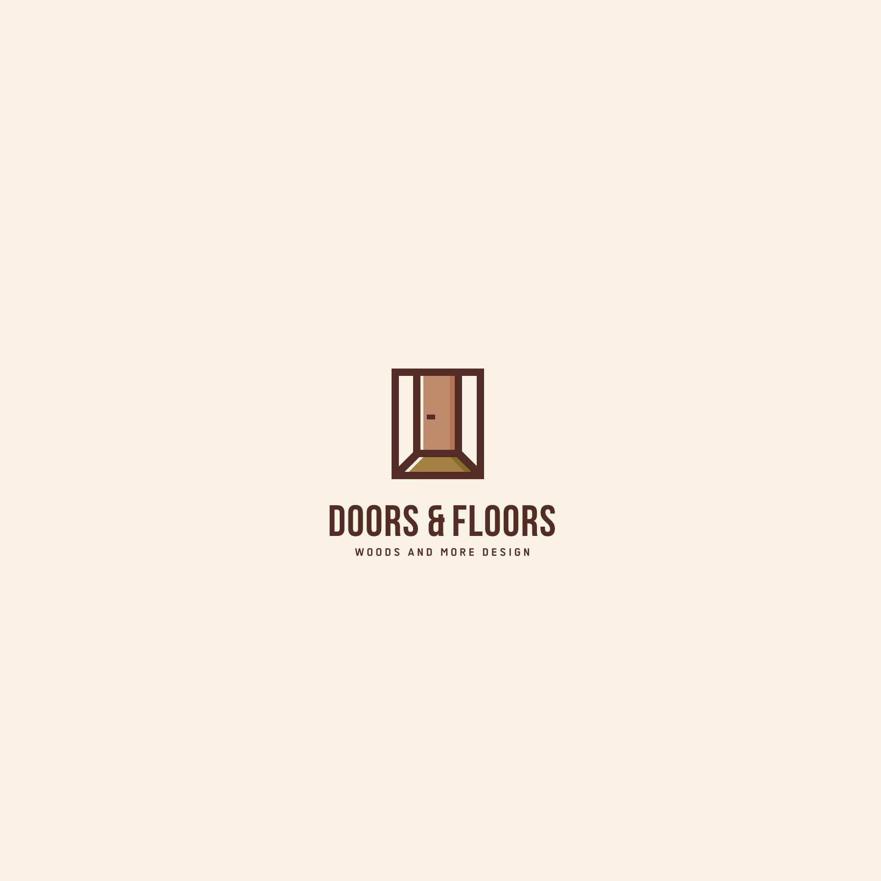 Логотип и ФС для магазина паркетов и дверей - дизайнер benks