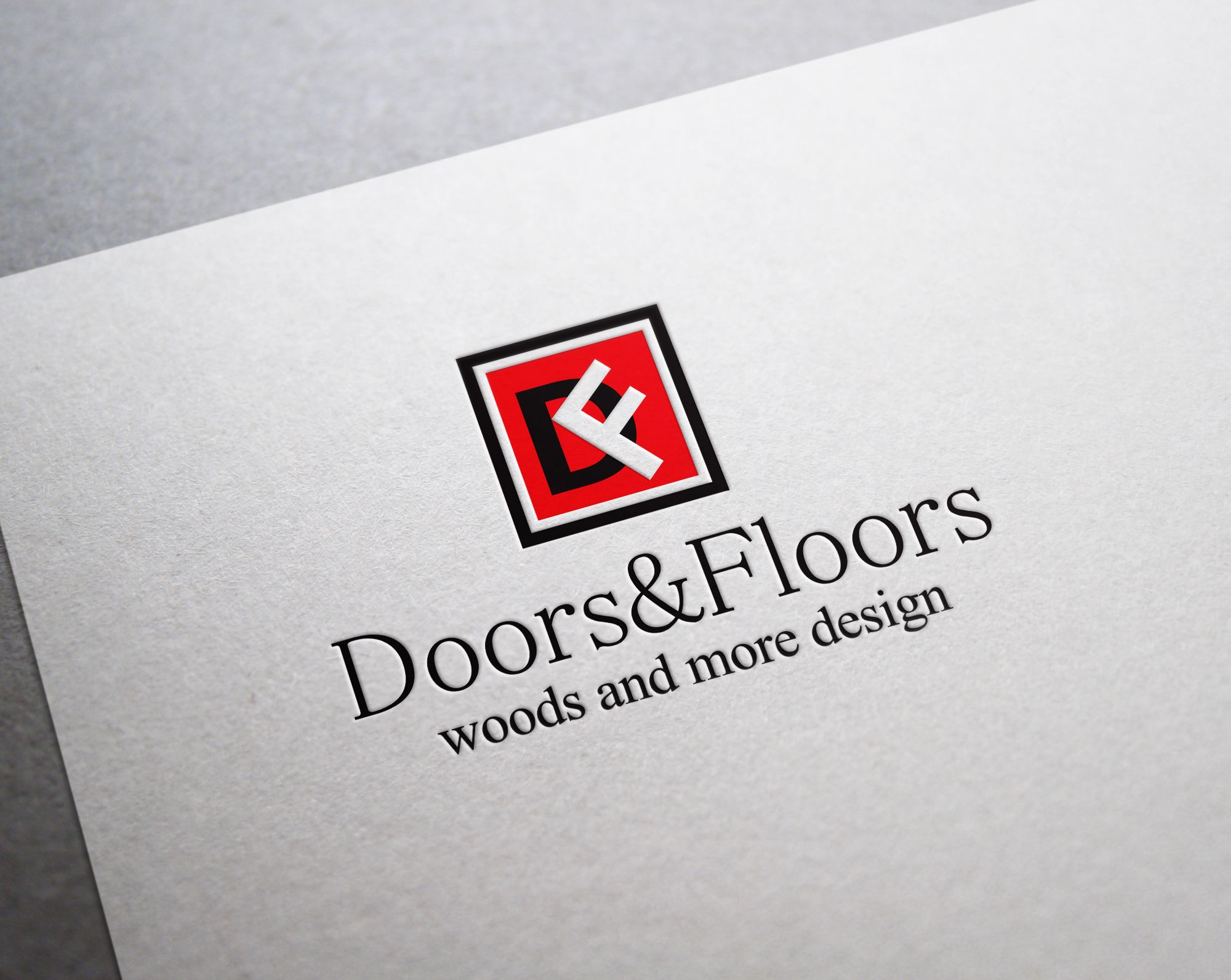 Логотип и ФС для магазина паркетов и дверей - дизайнер MEOW