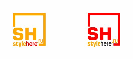 Логотип для интернет-магазина stylehere.ru - дизайнер kraiv