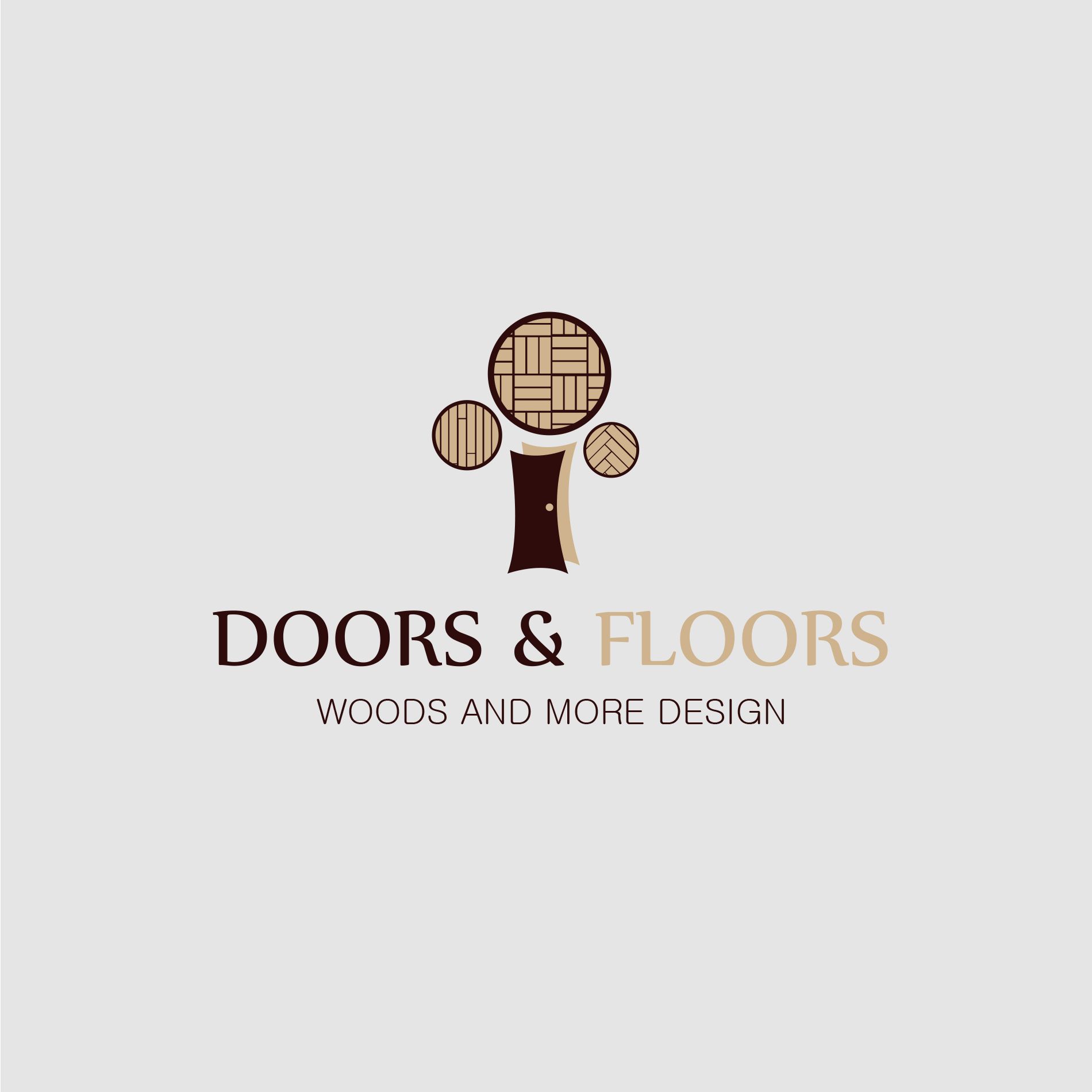 Логотип и ФС для магазина паркетов и дверей - дизайнер Vladlena_A