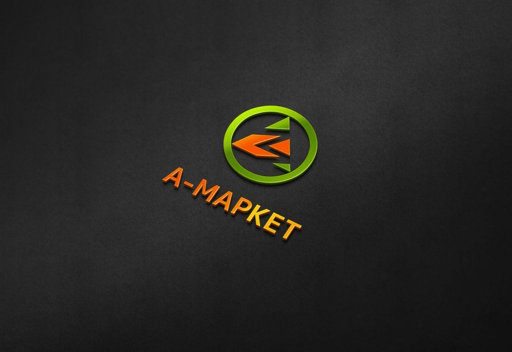 Логотип и брендбук для А-маркет - дизайнер Keroberas