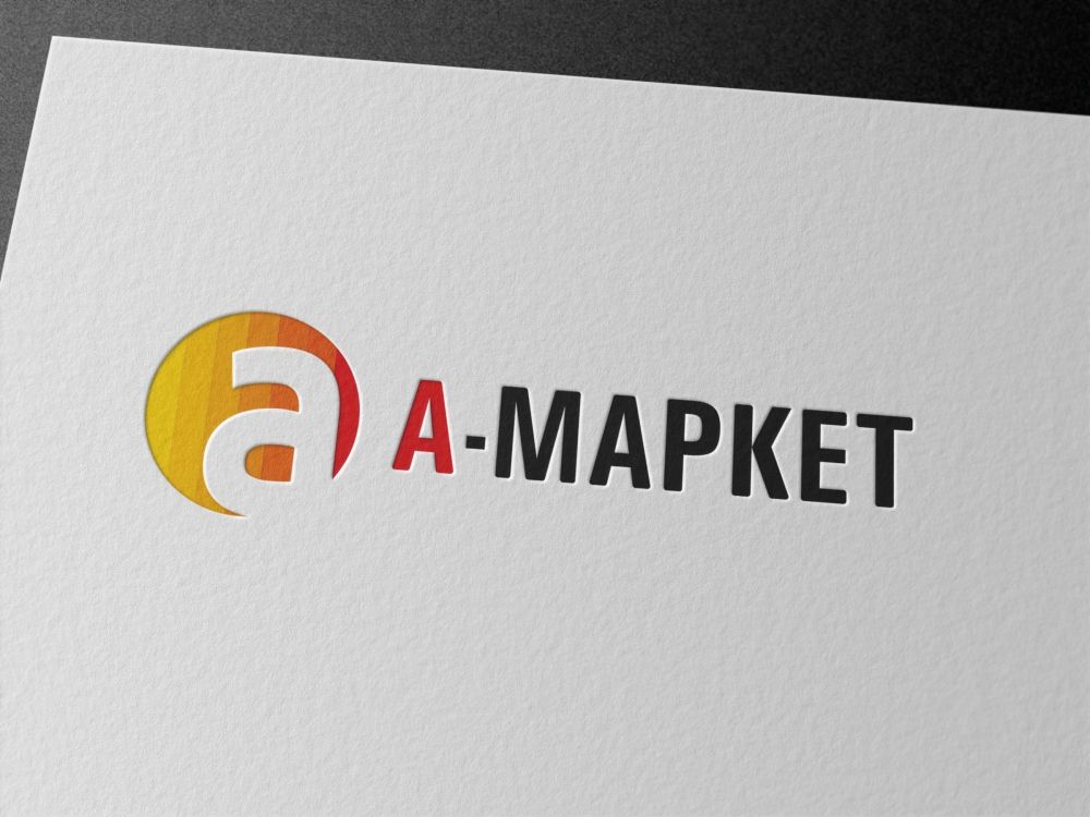 Логотип и брендбук для А-маркет - дизайнер zozuca-a