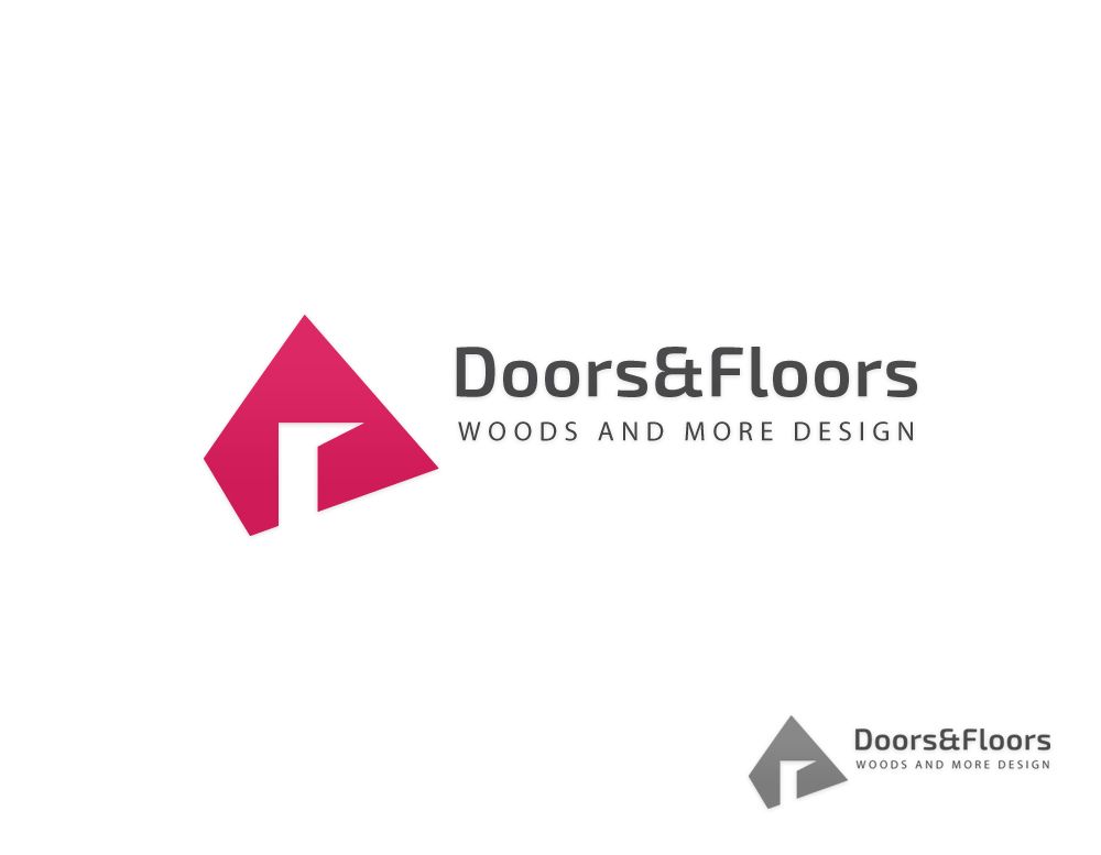 Логотип и ФС для магазина паркетов и дверей - дизайнер GreenRed