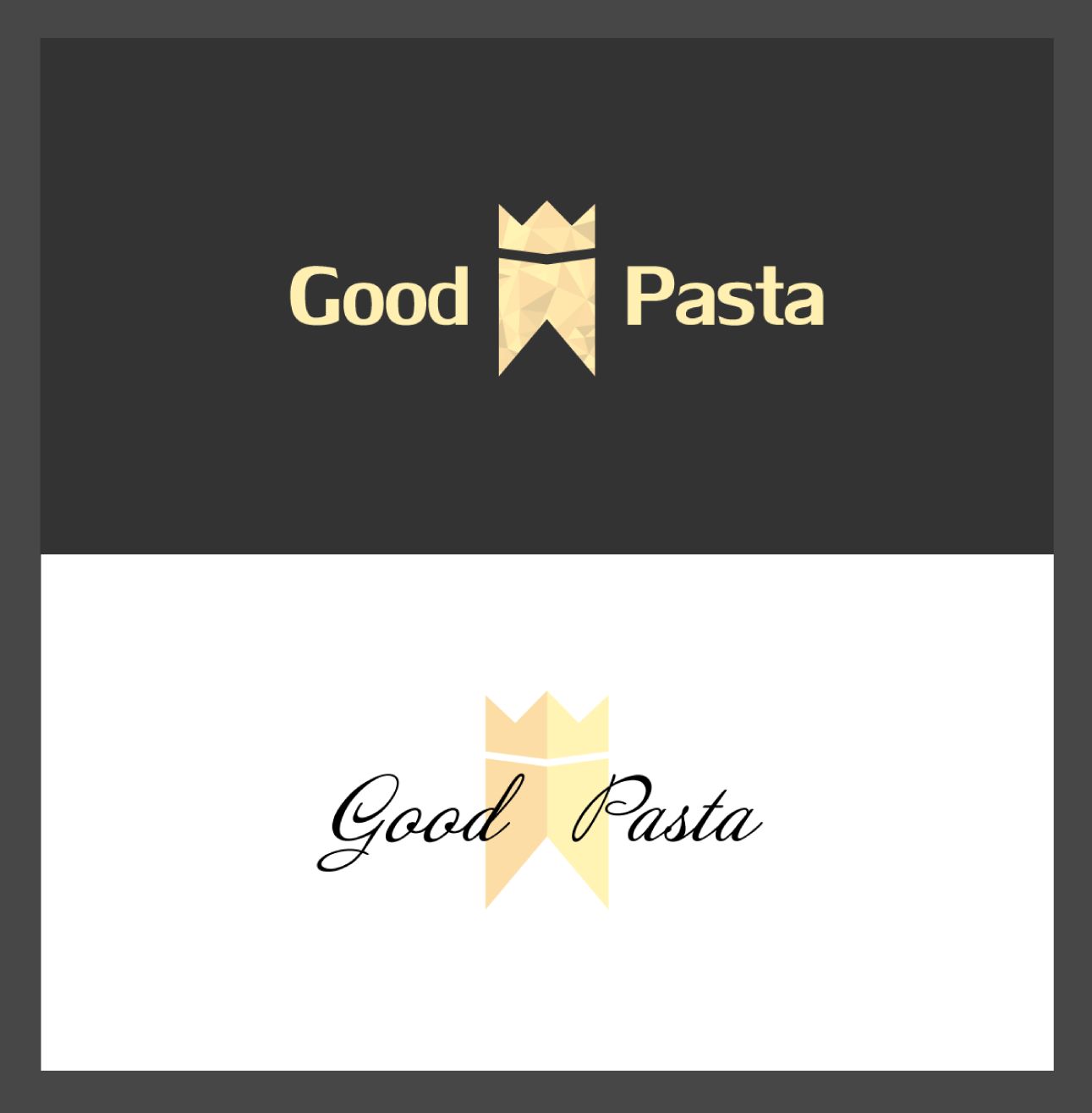 Логотип для интернет-магазина goodpasta.ru - дизайнер LeBron1987