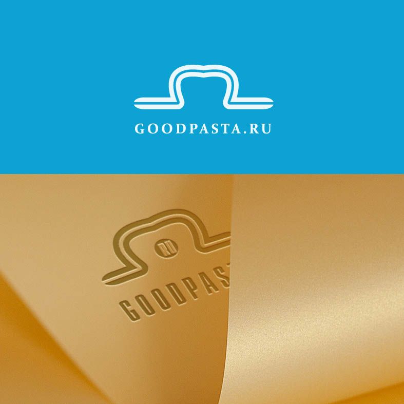 Логотип для интернет-магазина goodpasta.ru - дизайнер pin