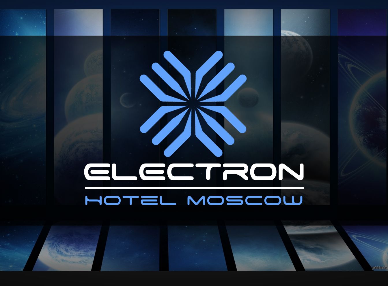 Логотип и фирменный стиль для гостиницы 
