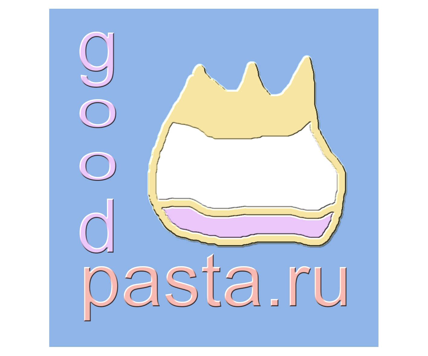 Логотип для интернет-магазина goodpasta.ru - дизайнер dwetu