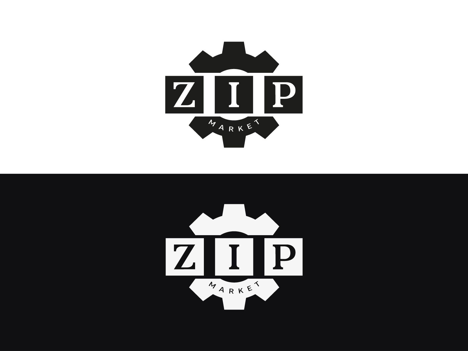 Логотип и ФС для ZIP Market - дизайнер U4po4mak