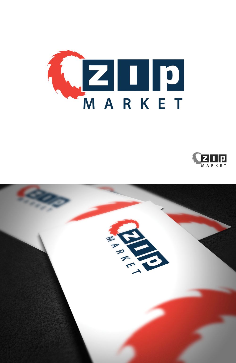 Логотип и ФС для ZIP Market - дизайнер GreenRed