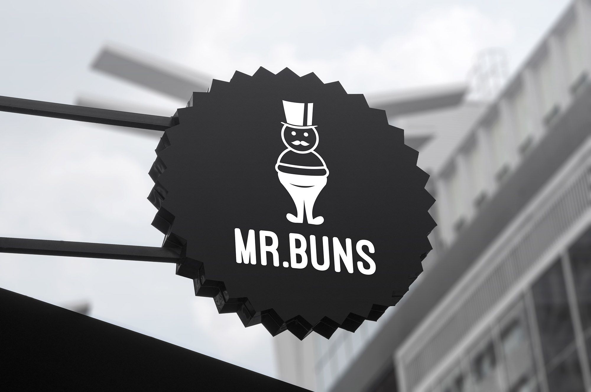 Mr. Bun - бургерная в Ницце - дизайнер rosewind