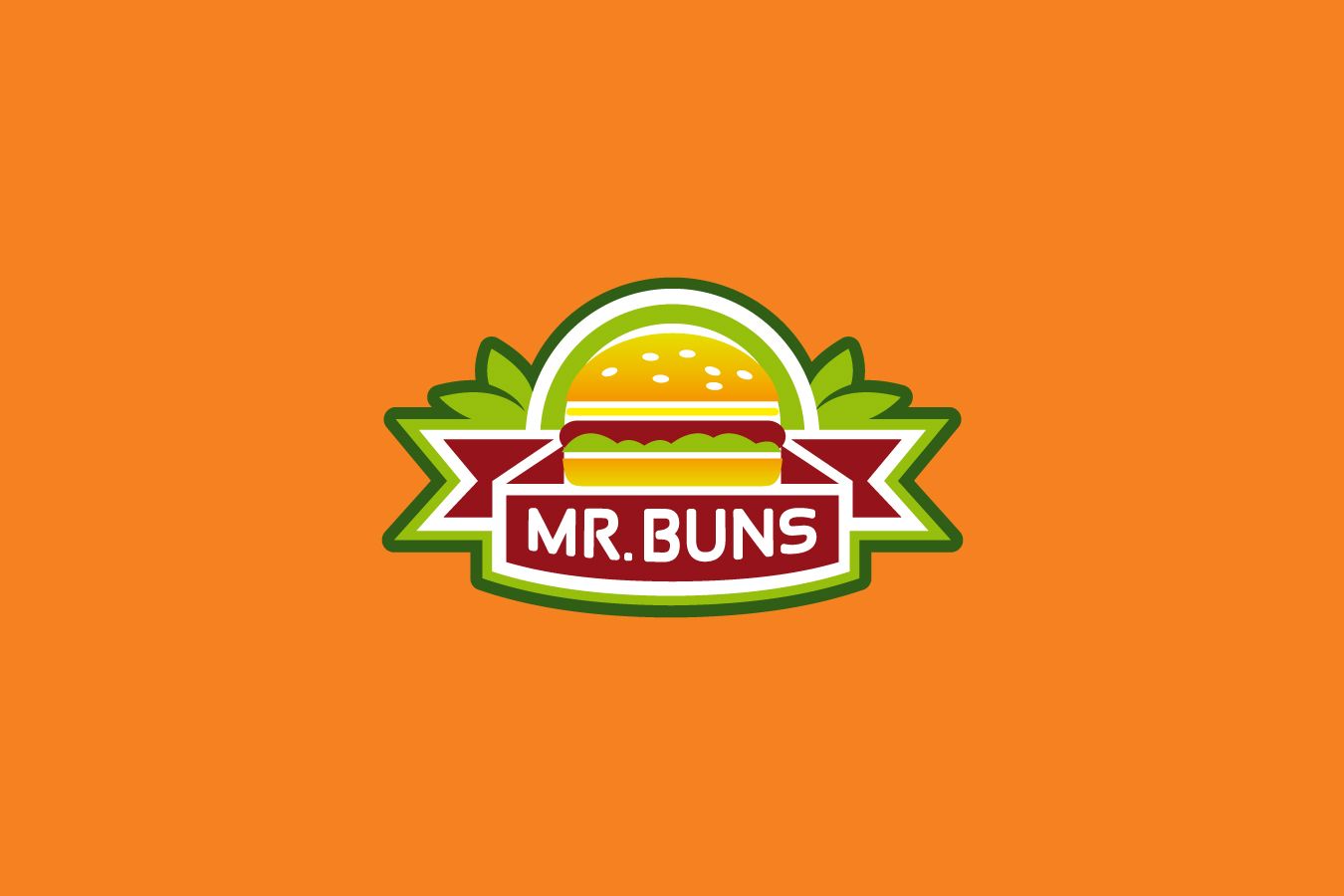 Mr. Bun - бургерная в Ницце - дизайнер shamaevserg