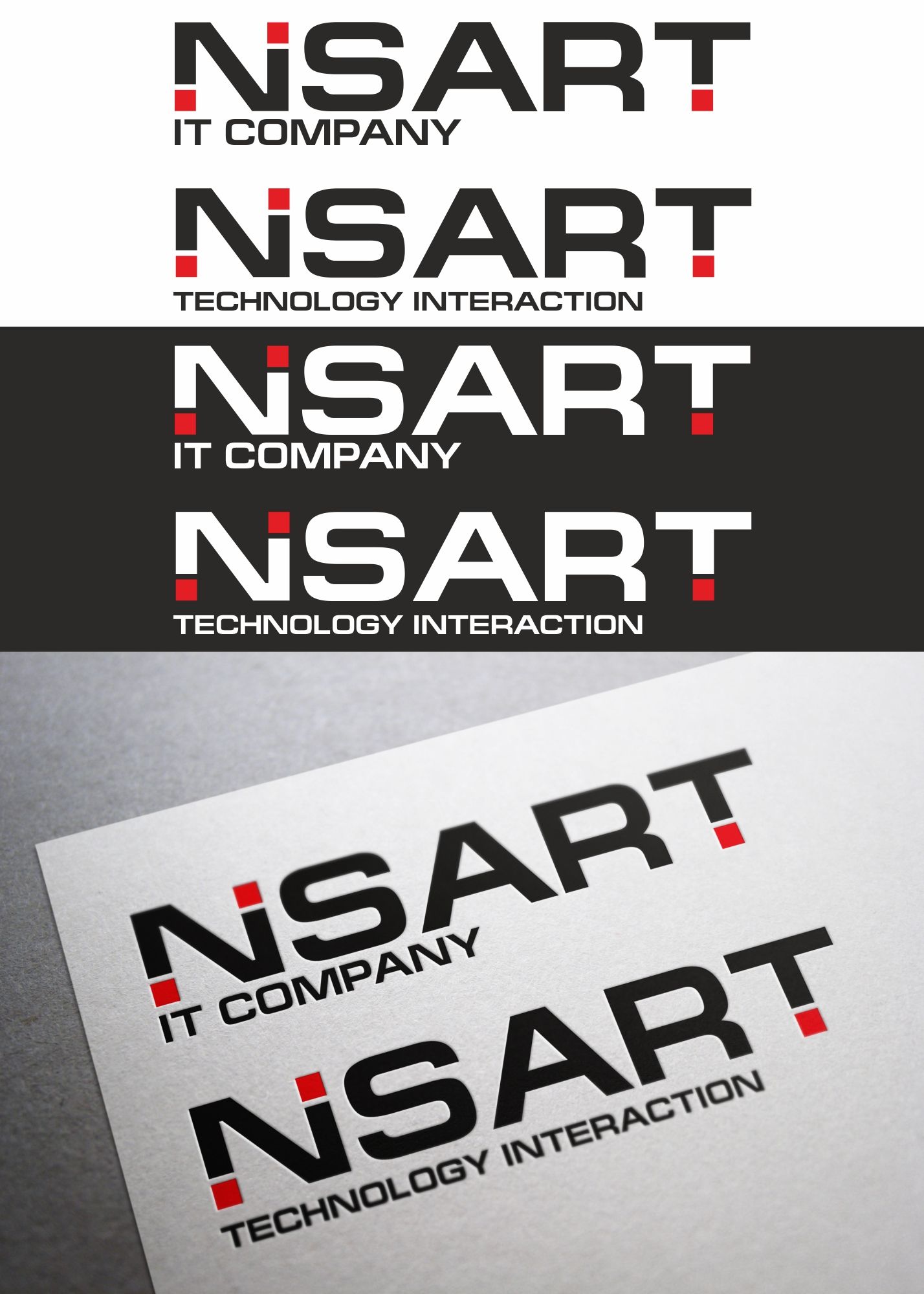 Логотип компании NSART - дизайнер nanobotoff