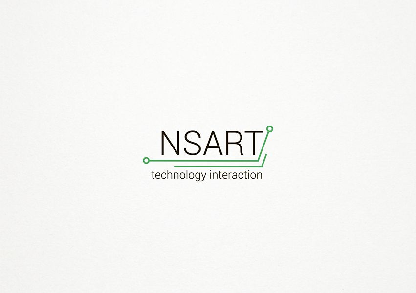 Логотип компании NSART - дизайнер LK-DIZ