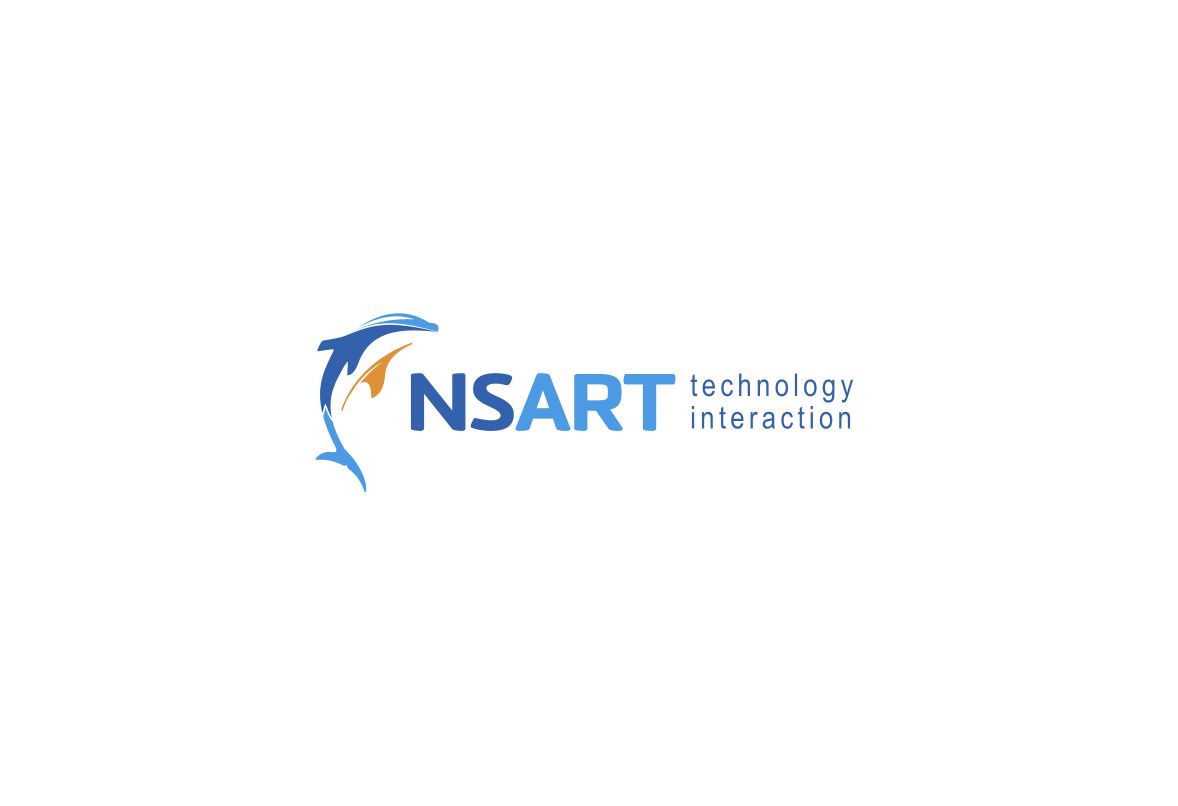 Логотип компании NSART - дизайнер grotesk