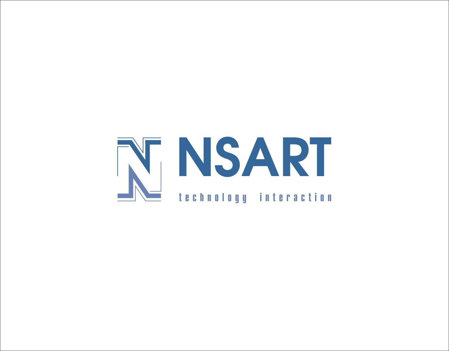 Логотип компании NSART - дизайнер art-valeri