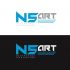 Логотип компании NSART - дизайнер Toxyo11