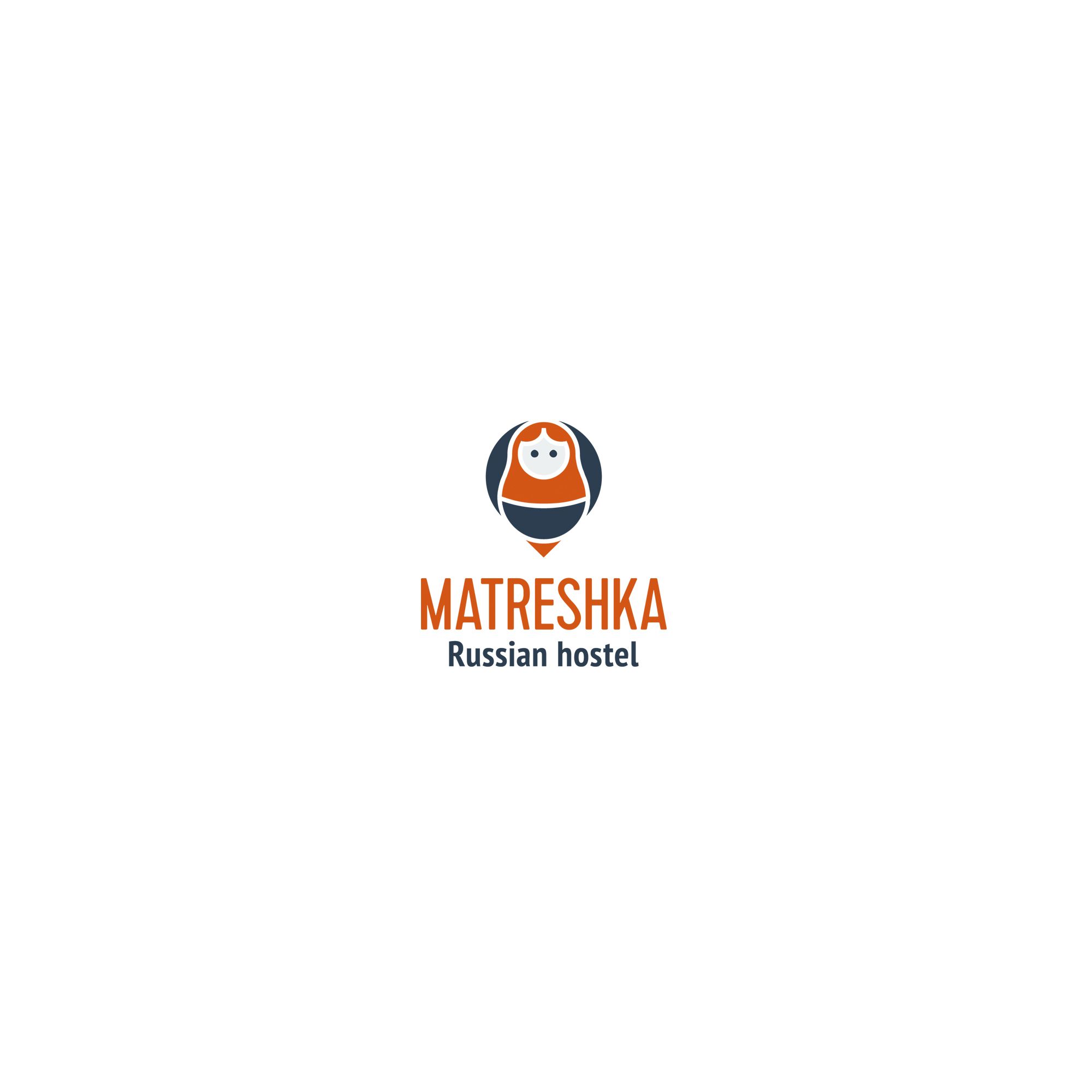 Логотип MATRESHKA Russian hostel - дизайнер Gas-Min