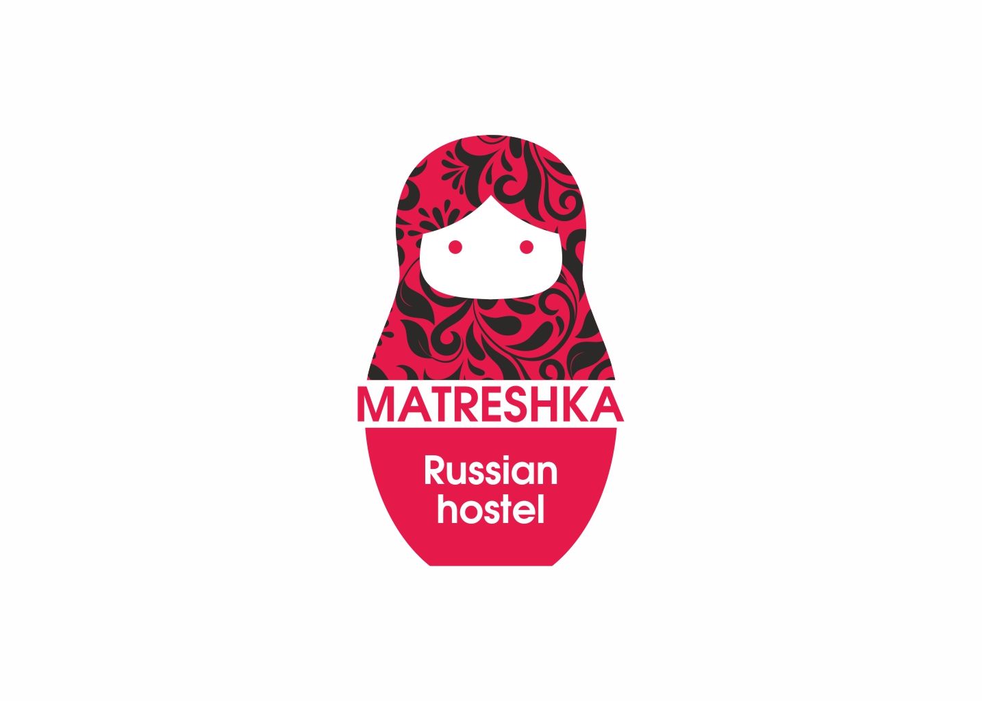 Логотип MATRESHKA Russian hostel - дизайнер Suimin