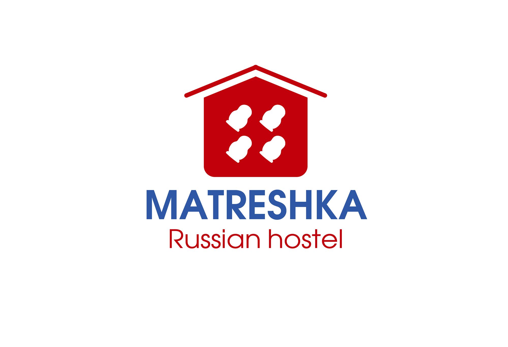 Логотип MATRESHKA Russian hostel - дизайнер Feinar