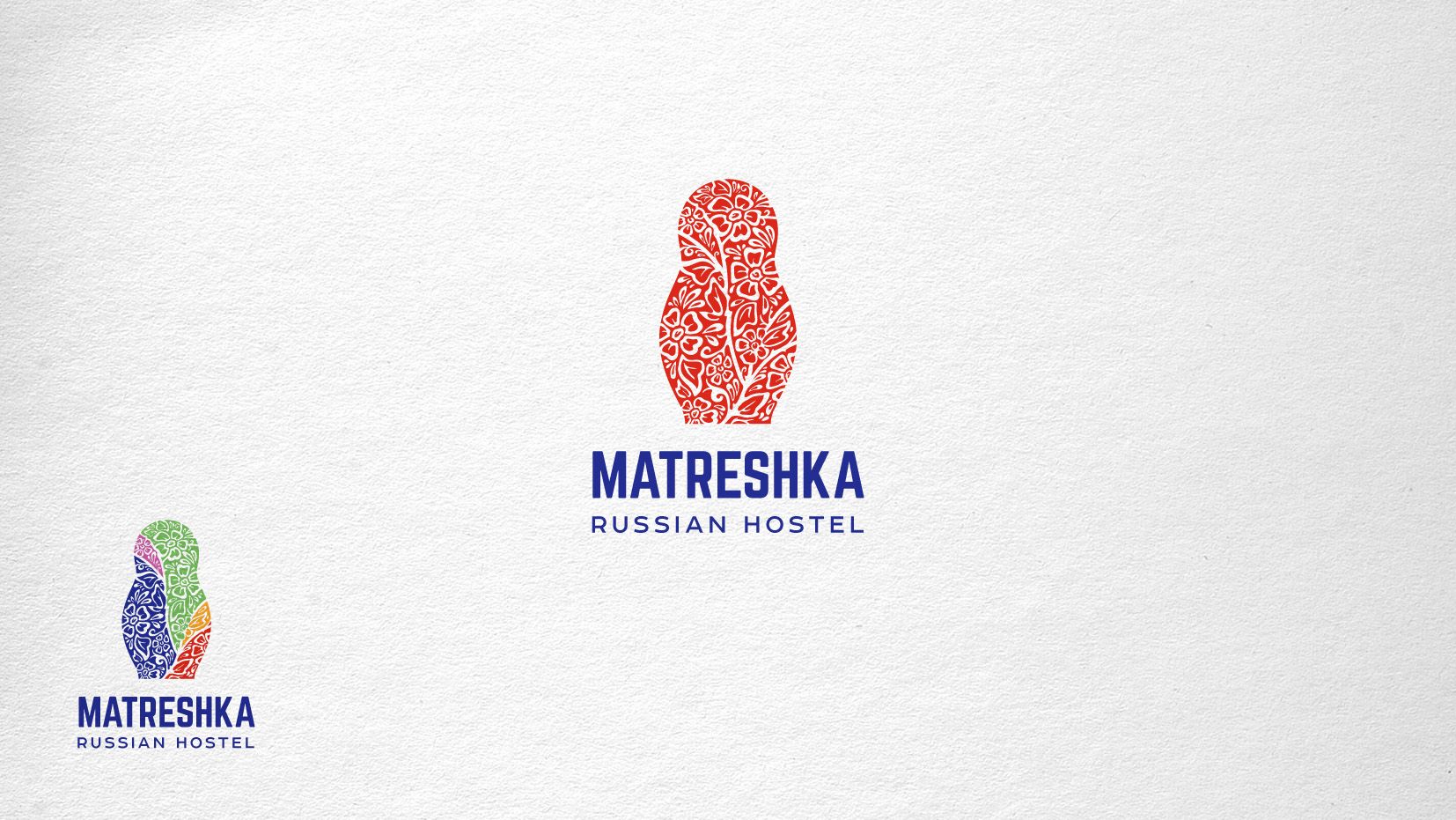 Логотип MATRESHKA Russian hostel - дизайнер andblin61