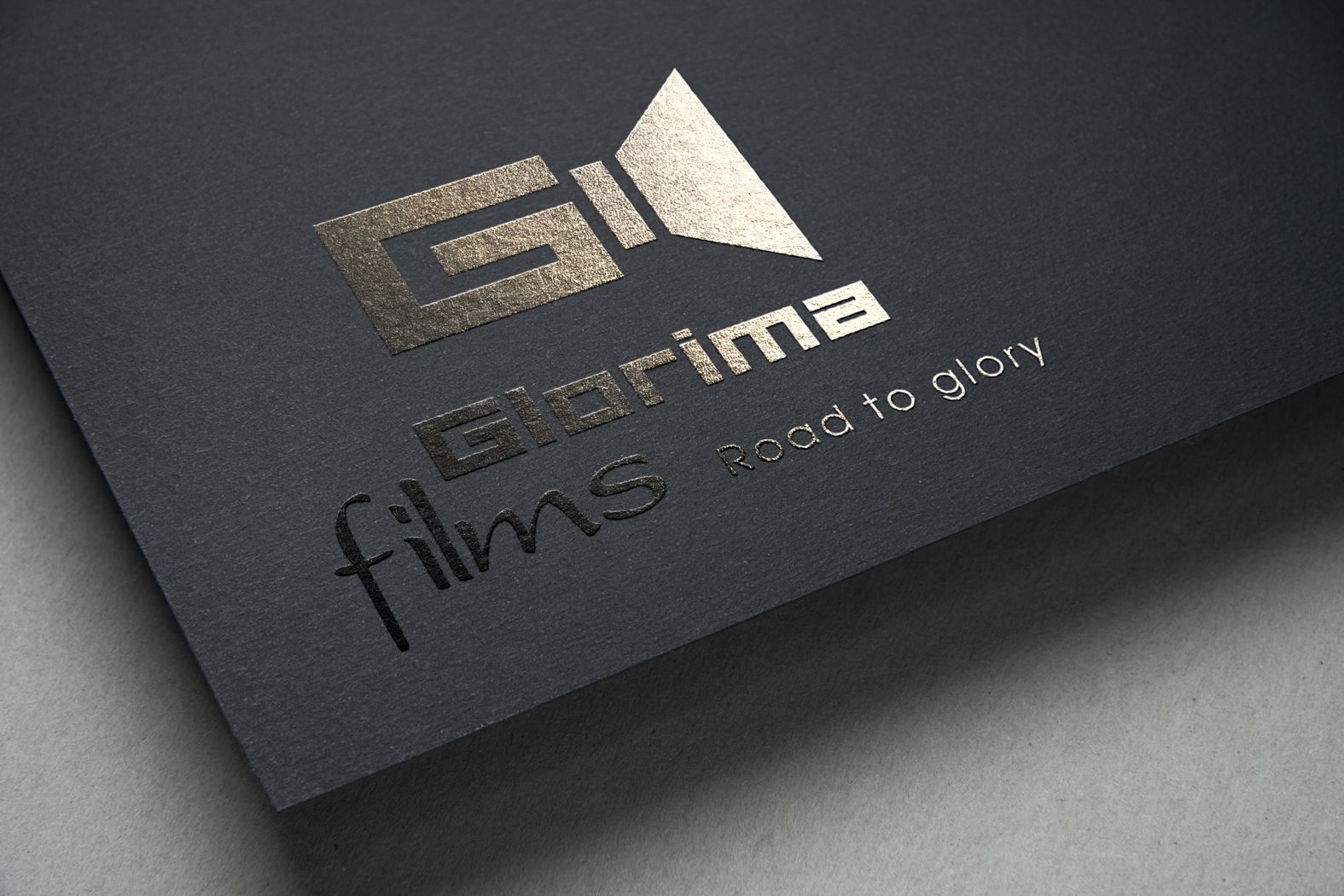 Логотип для кинокомпании Glorima films - дизайнер art-valeri