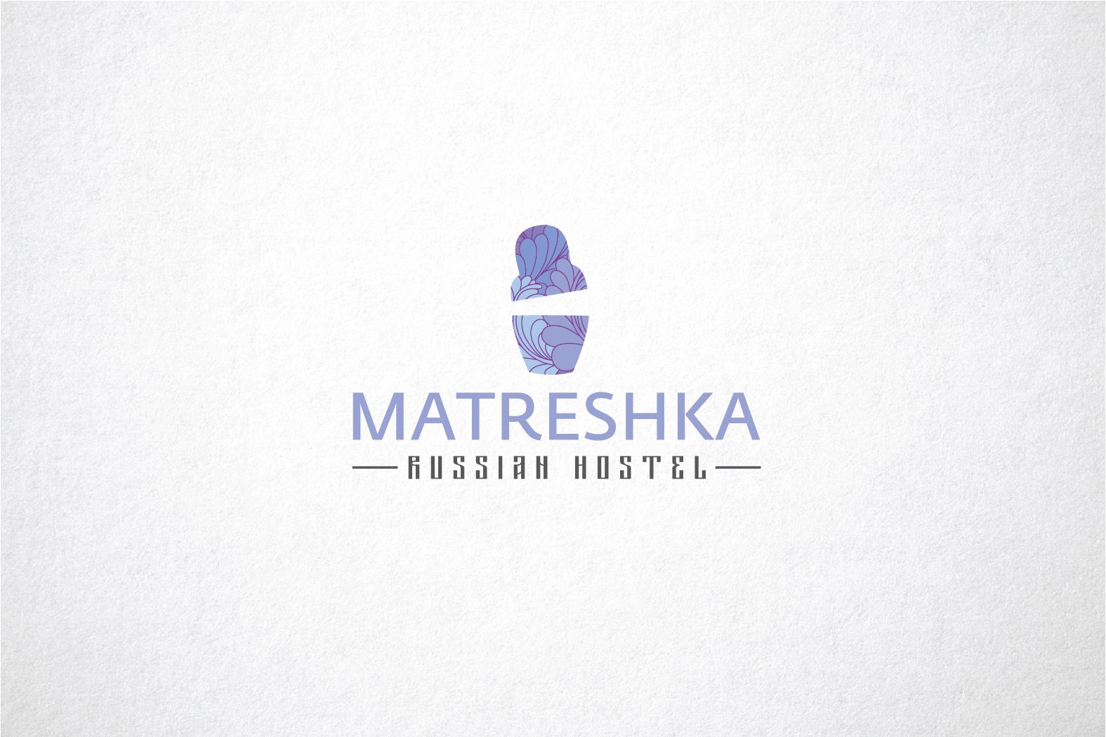 Логотип MATRESHKA Russian hostel - дизайнер funkielevis