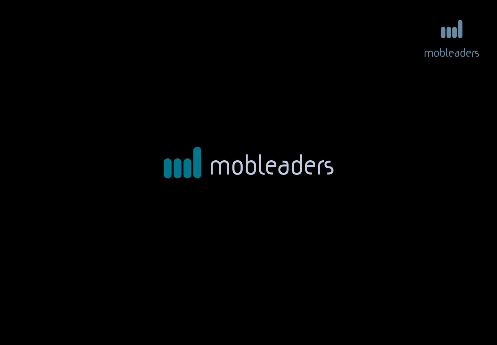 Логотип для агрегатора платежей MobLeaders.com - дизайнер dron55