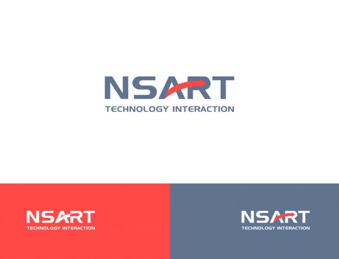 Логотип компании NSART - дизайнер Adrenalinum