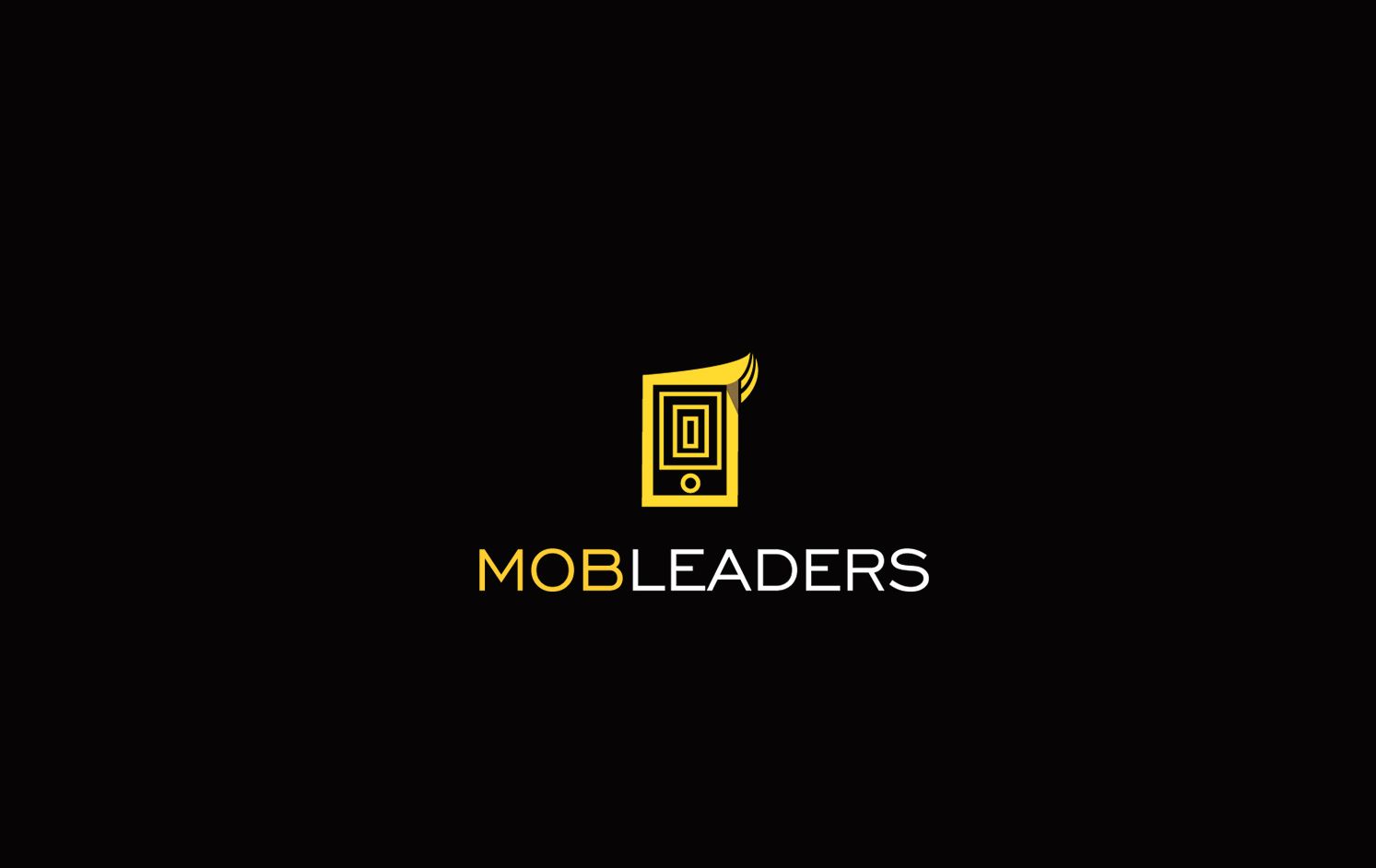 Логотип для агрегатора платежей MobLeaders.com - дизайнер SmolinDenis