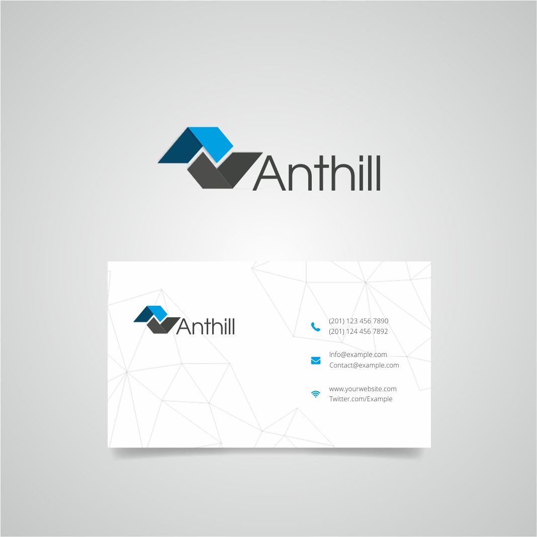 Логотип и фирменный стиль для компании Anthill - дизайнер EvgeniaGl