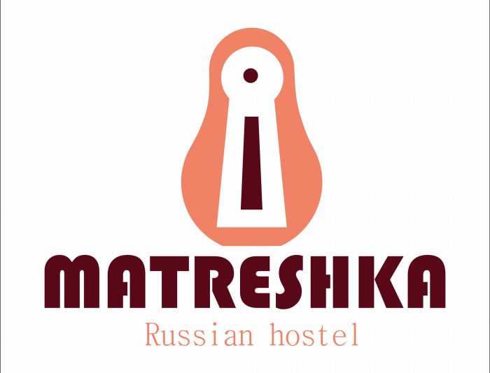 Логотип MATRESHKA Russian hostel - дизайнер EkaterinaGanaev
