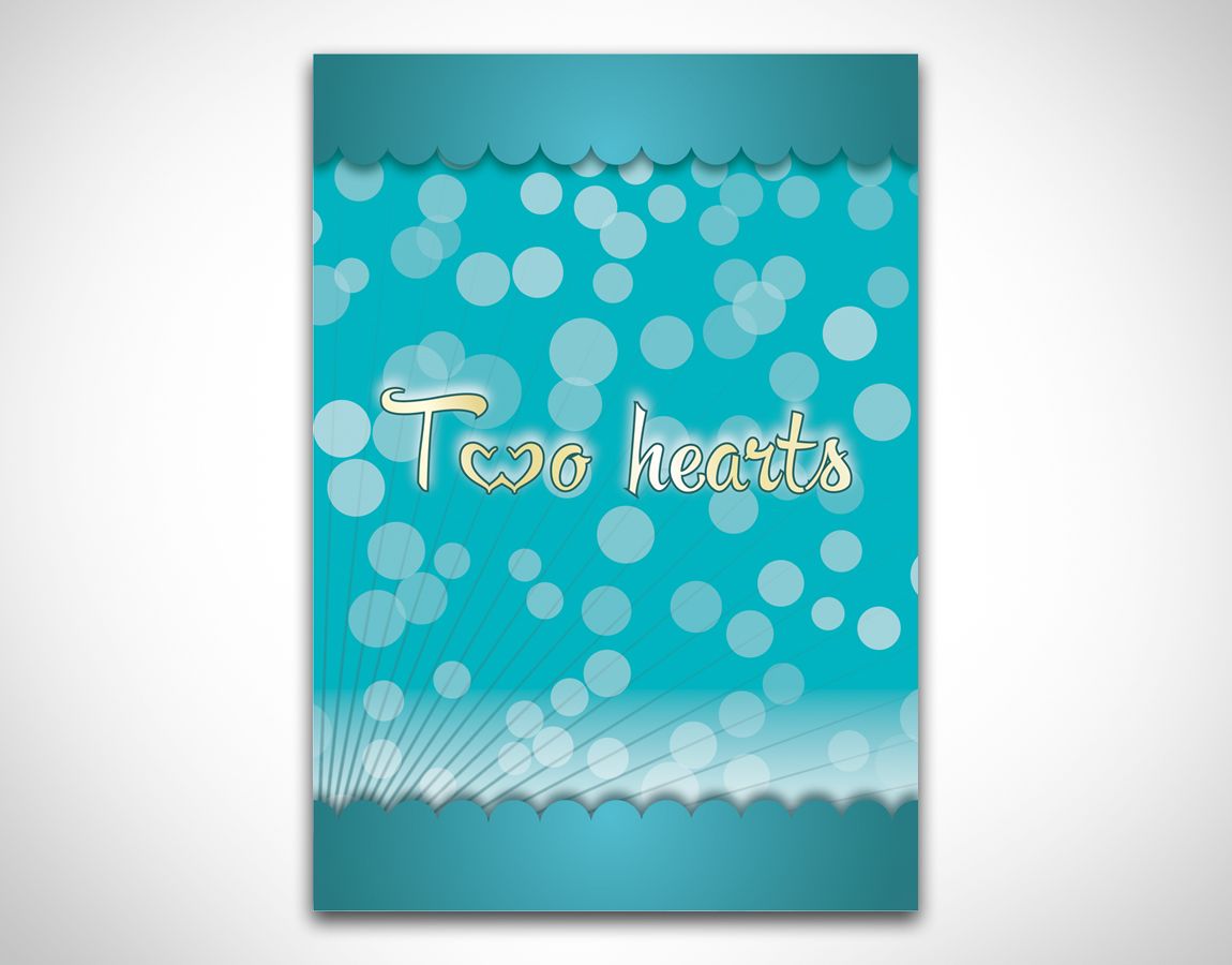 обложка ежедневника  two hearts - дизайнер GoldenIris