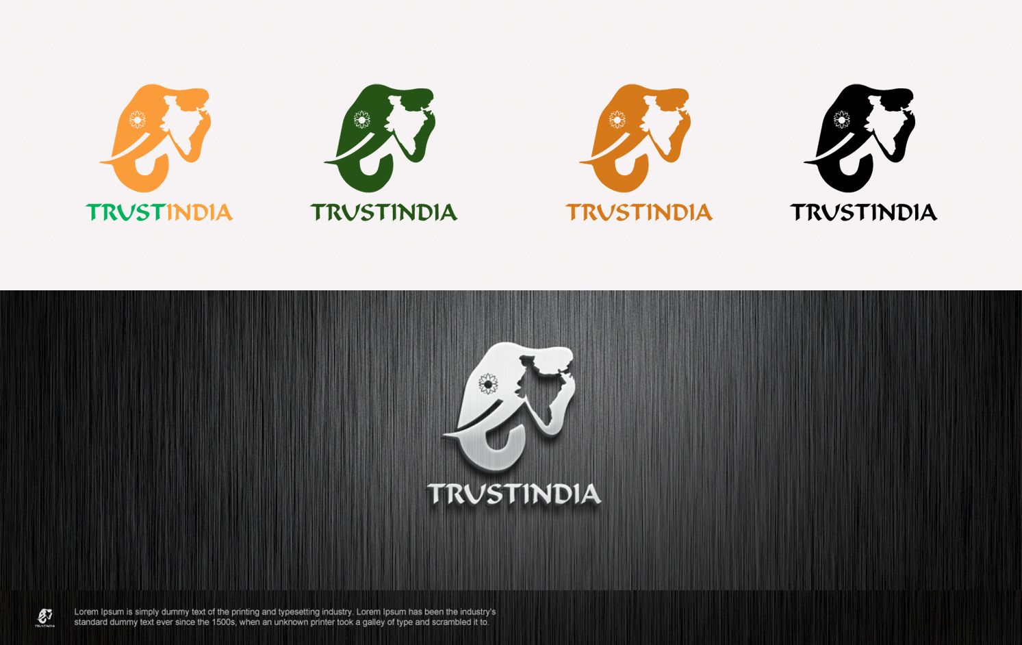 Логотип сайта об Индии, инд. товарах, здоровье - дизайнер SmolinDenis