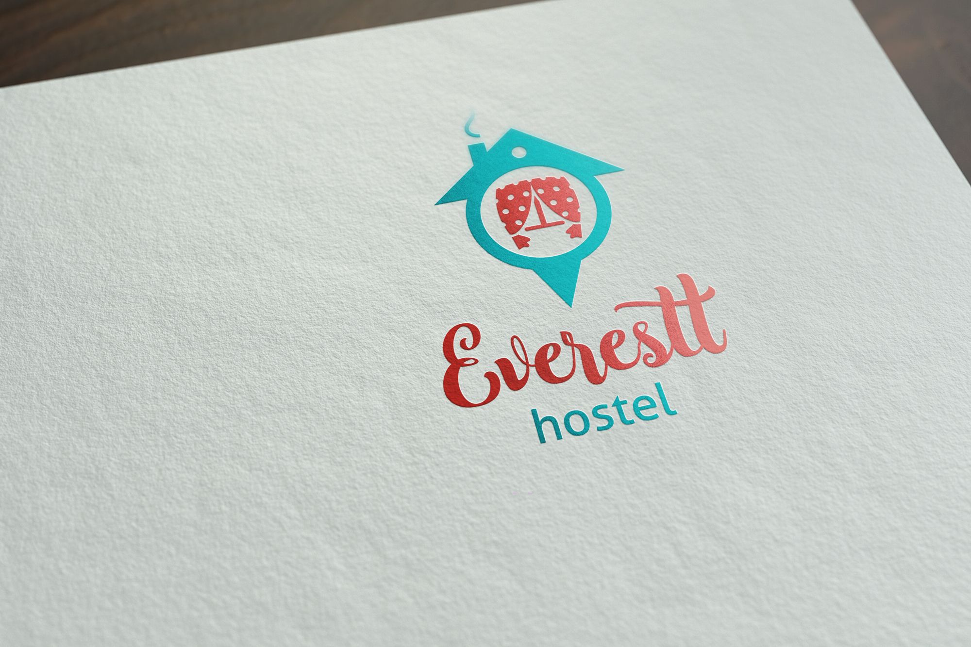 Логотип для хостела - дизайнер Evzenka