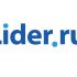 Логотип новостного бизнес сайта Lider.ru - дизайнер btxstudio