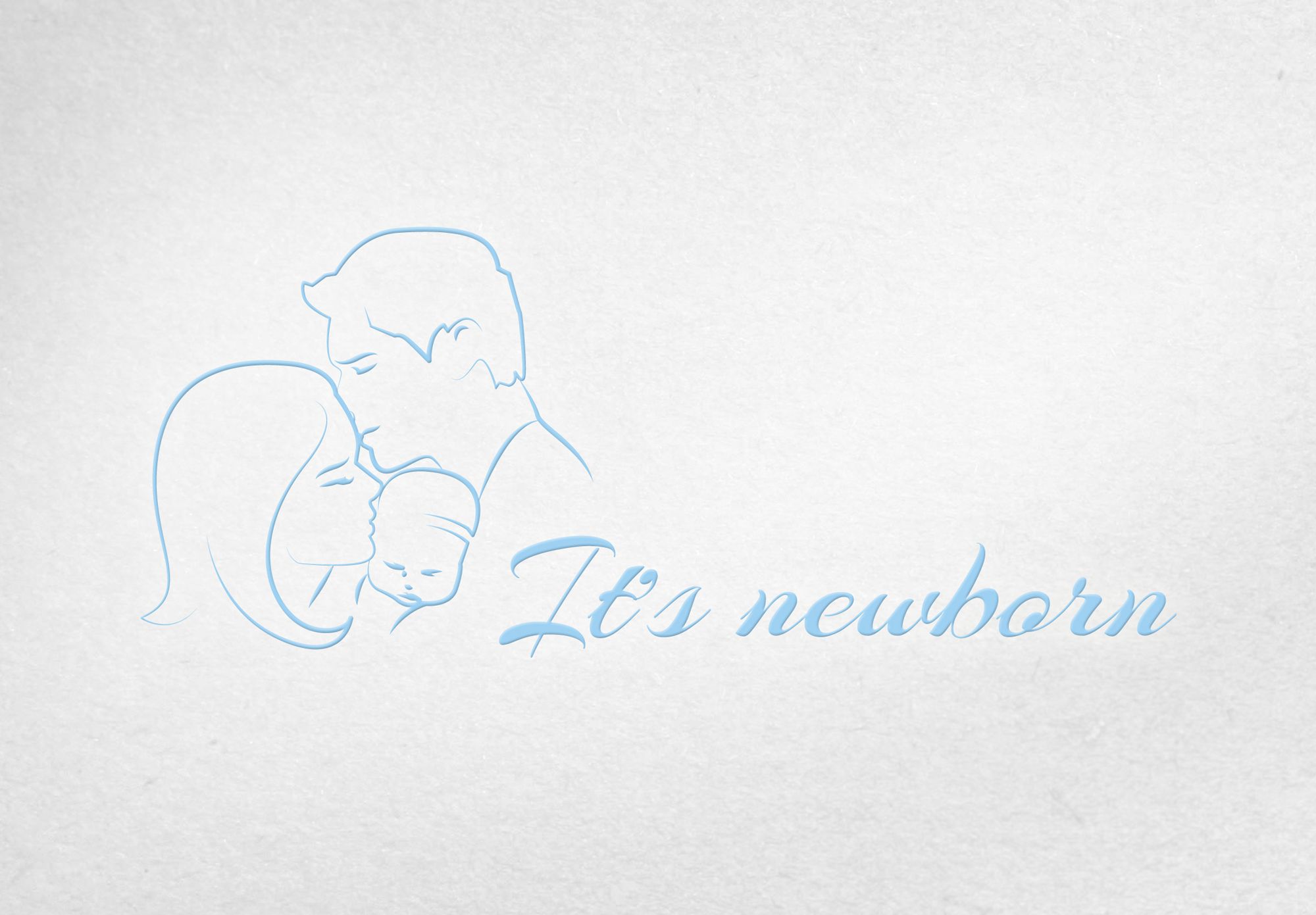 Логотип и фс для фотографа новорожденных - дизайнер Zzzhenny
