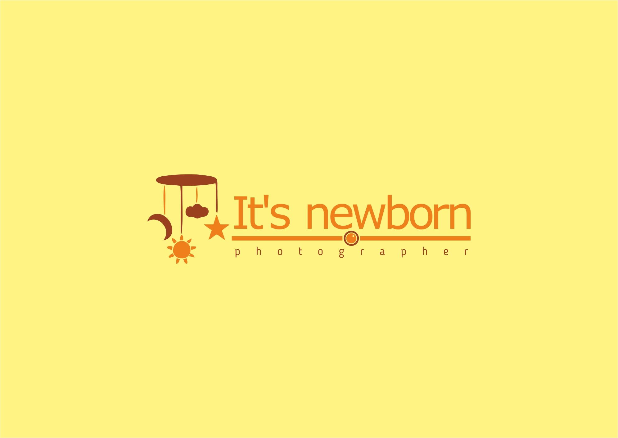 Логотип и фс для фотографа новорожденных - дизайнер hsochi