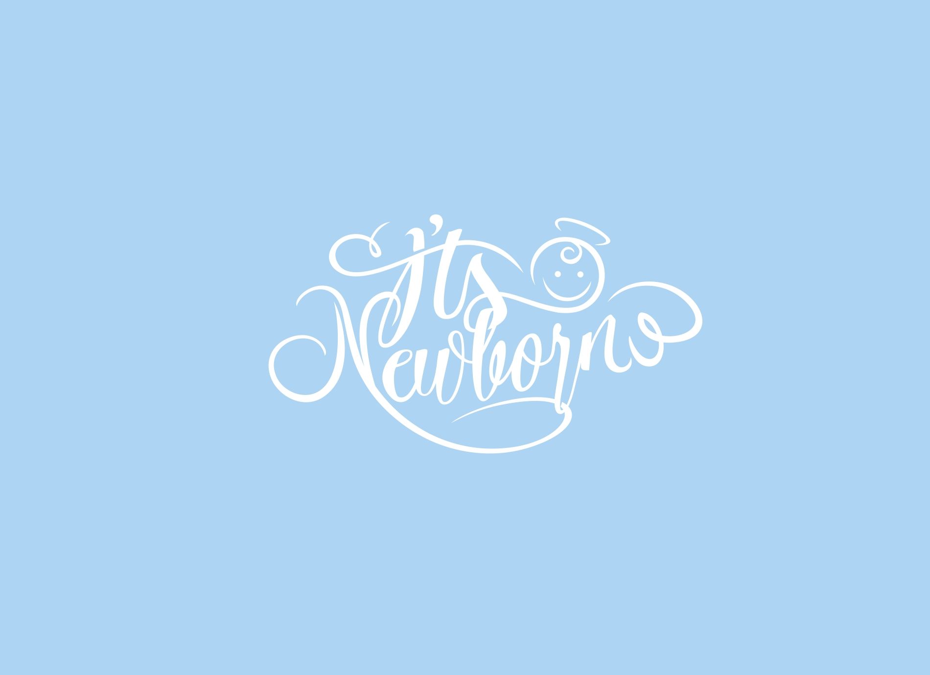 Логотип и фс для фотографа новорожденных - дизайнер kras-sky