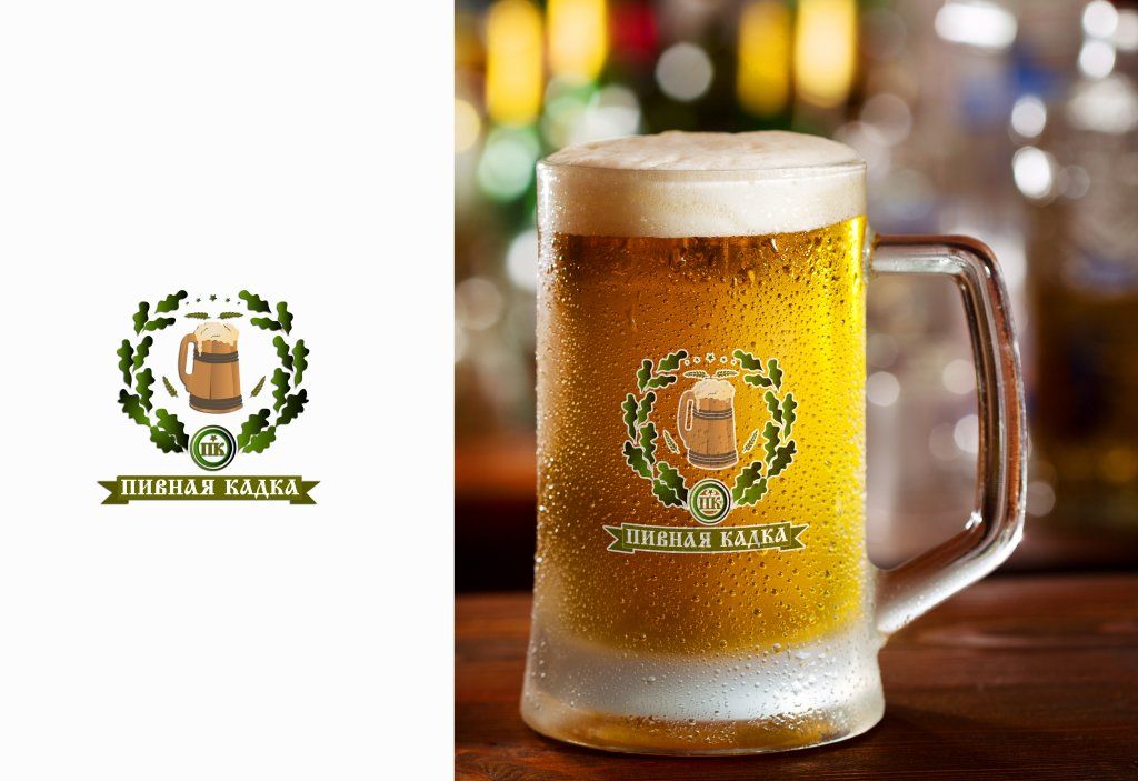 Логотип магазина разливного пива - дизайнер Keroberas