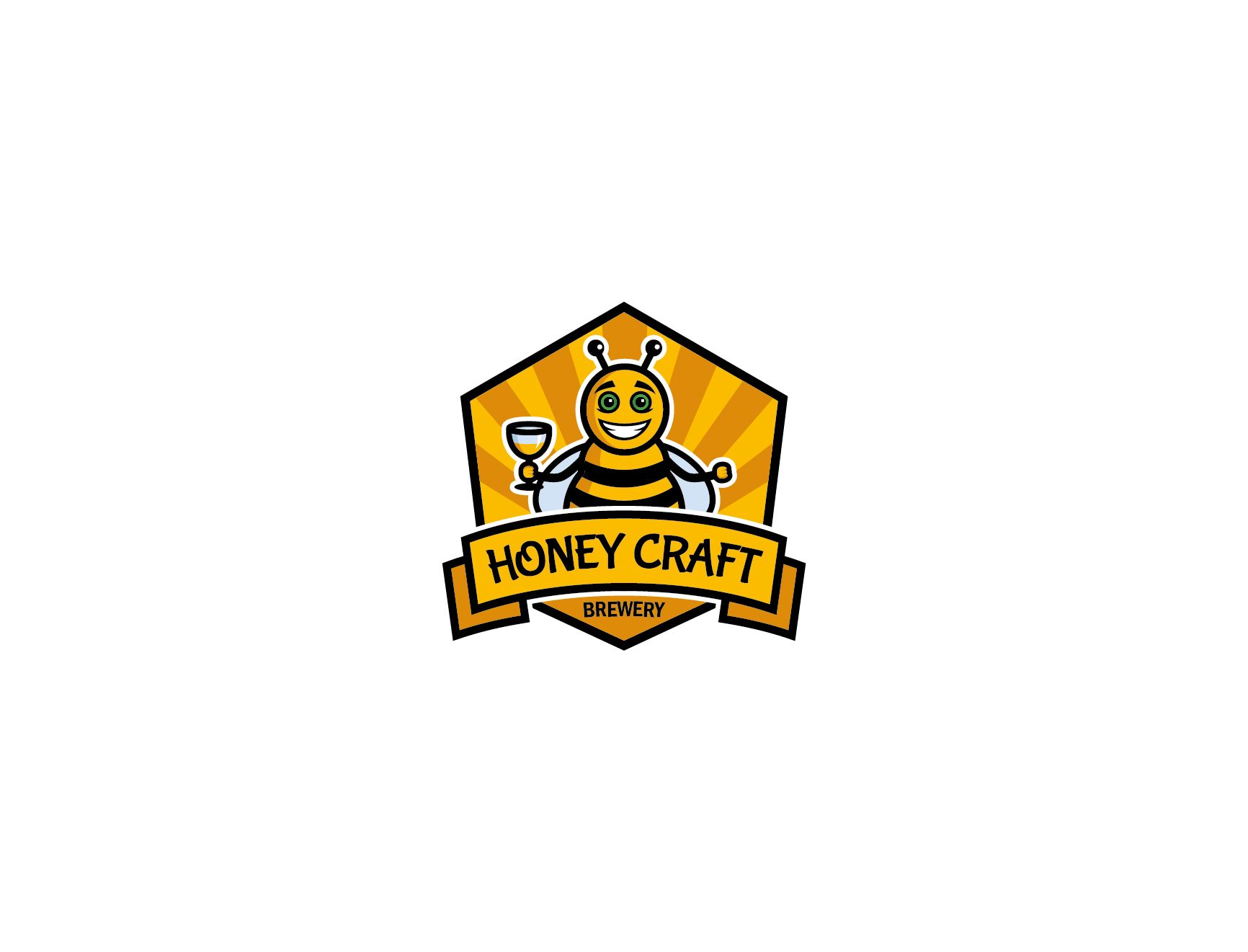Логотип HoneyCraft Brewery - дизайнер andyul