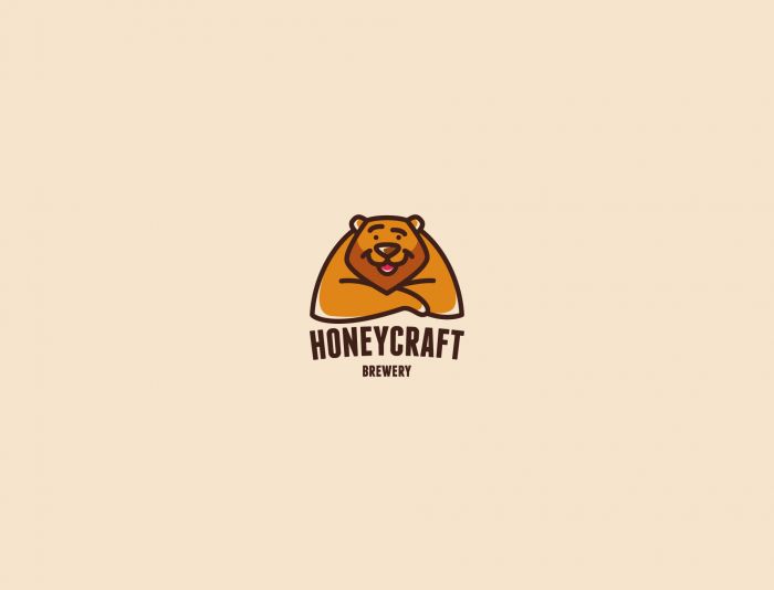 Логотип HoneyCraft Brewery - дизайнер Gendarme