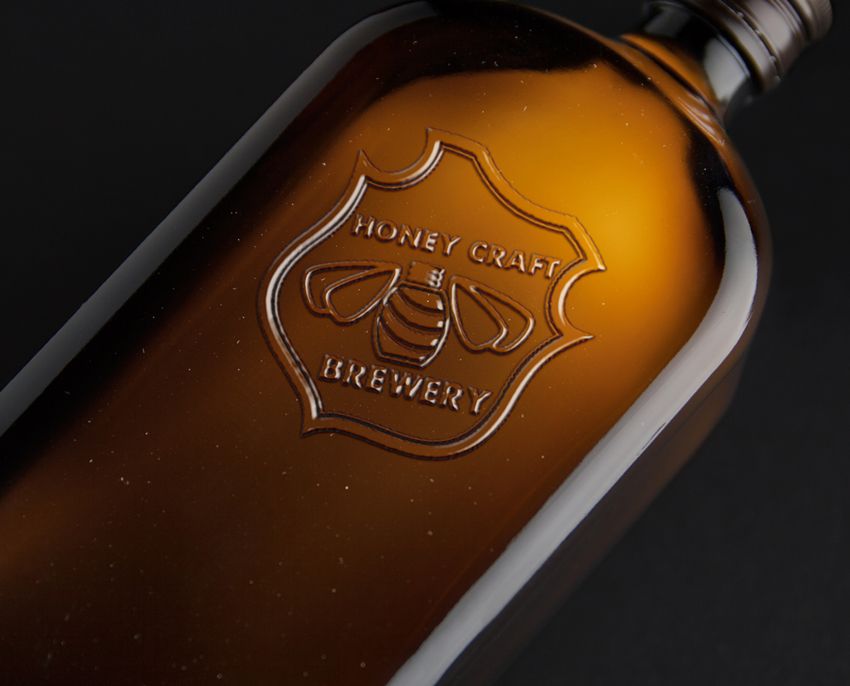 Логотип HoneyCraft Brewery - дизайнер art-valeri
