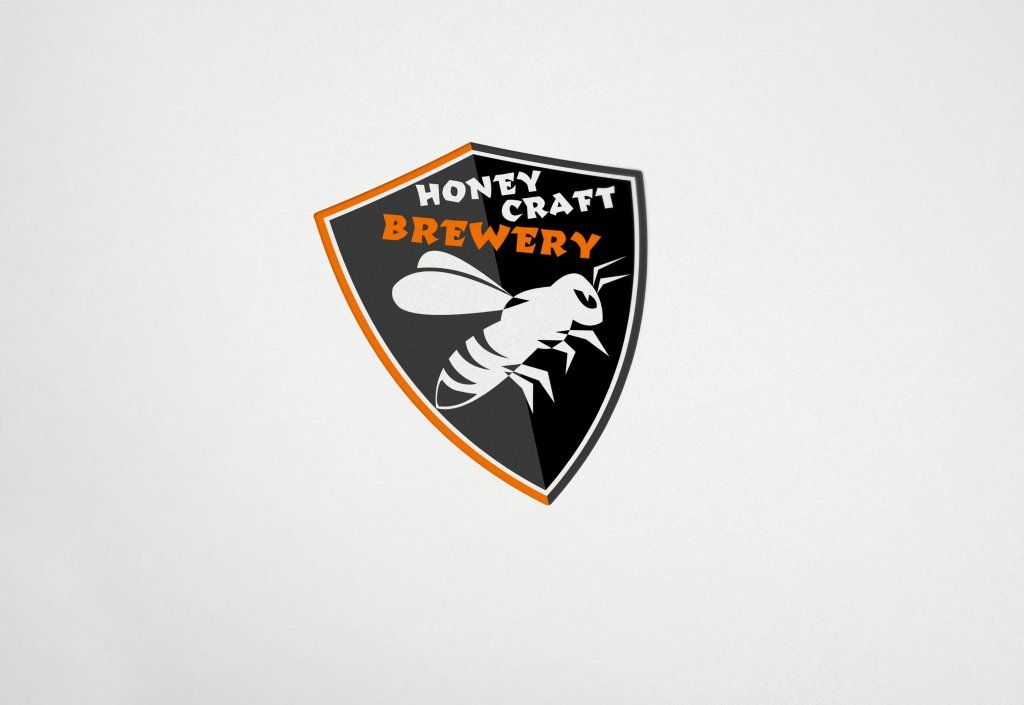 Логотип HoneyCraft Brewery - дизайнер Keroberas
