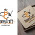 Логотип HoneyCraft Brewery - дизайнер boozee